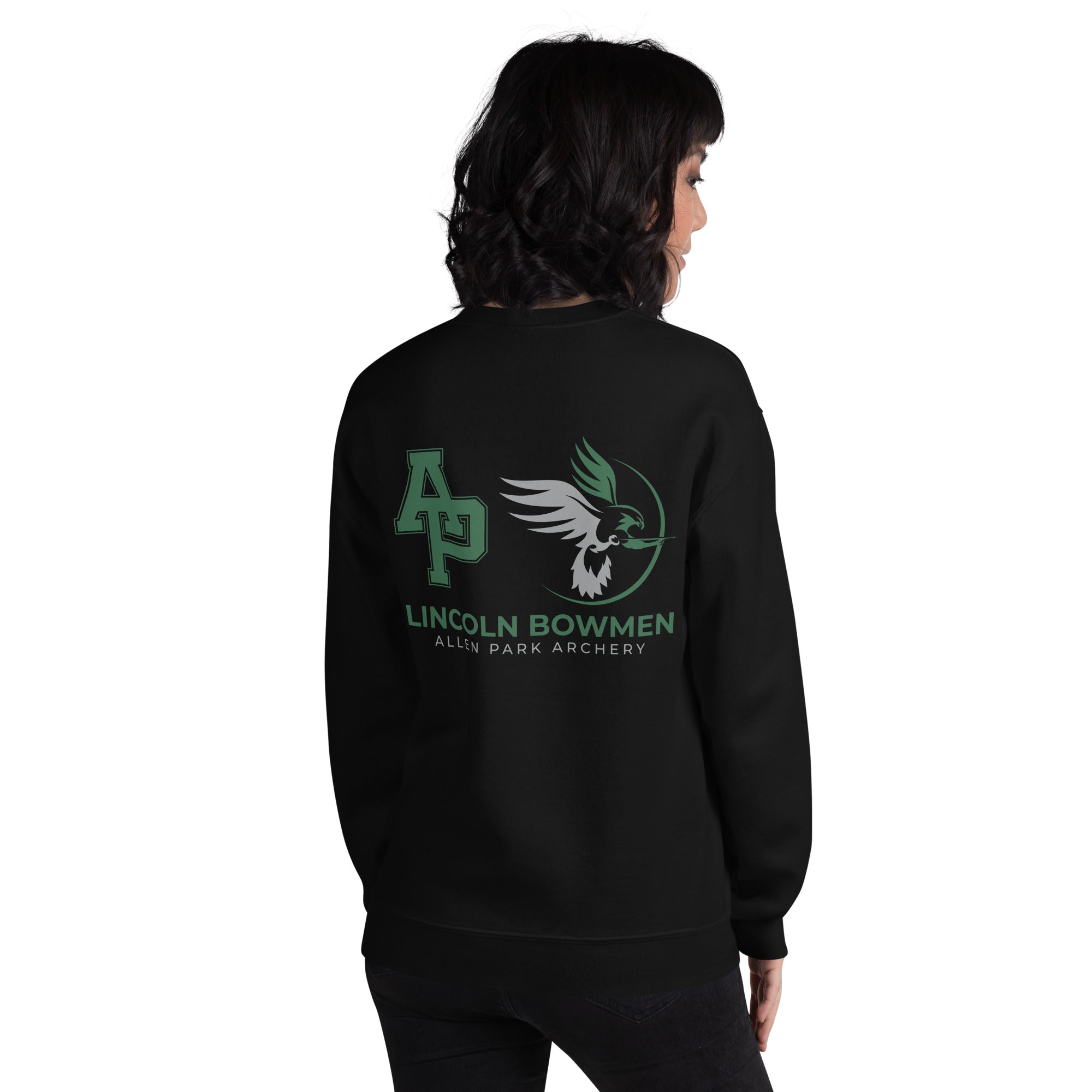AP Archery | 2x Logo | Gildan Unisex Crew Neck Sweatshirt – Spirit